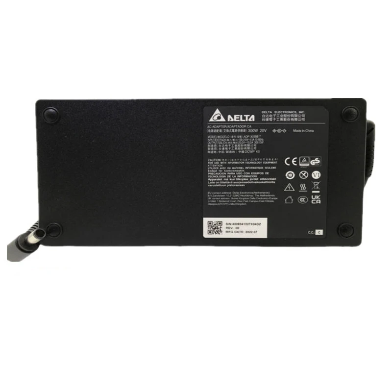 Genuine DELTA ADP-300BB T Laptop AC Adapter 20V 15A 300W Charger Original Laptop Power Supply 7.4*5.0mm Tip