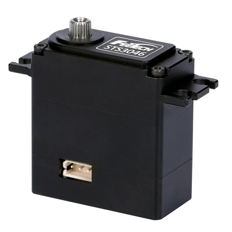 Feetech 40KG Servo 7.4V 360 องศาเกียร์ Unisex Serial Bus Servo สําหรับ Rc รถอะไหล่/Rc Automation โครงการ Servo STS3046