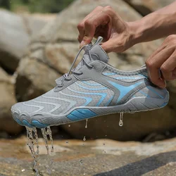 Men Water Shoes Women Water Sneakers Barefoot Beach Sandals Upstream Aqua Shoes Quick-Dry Breathable Beach Swimming Shoe