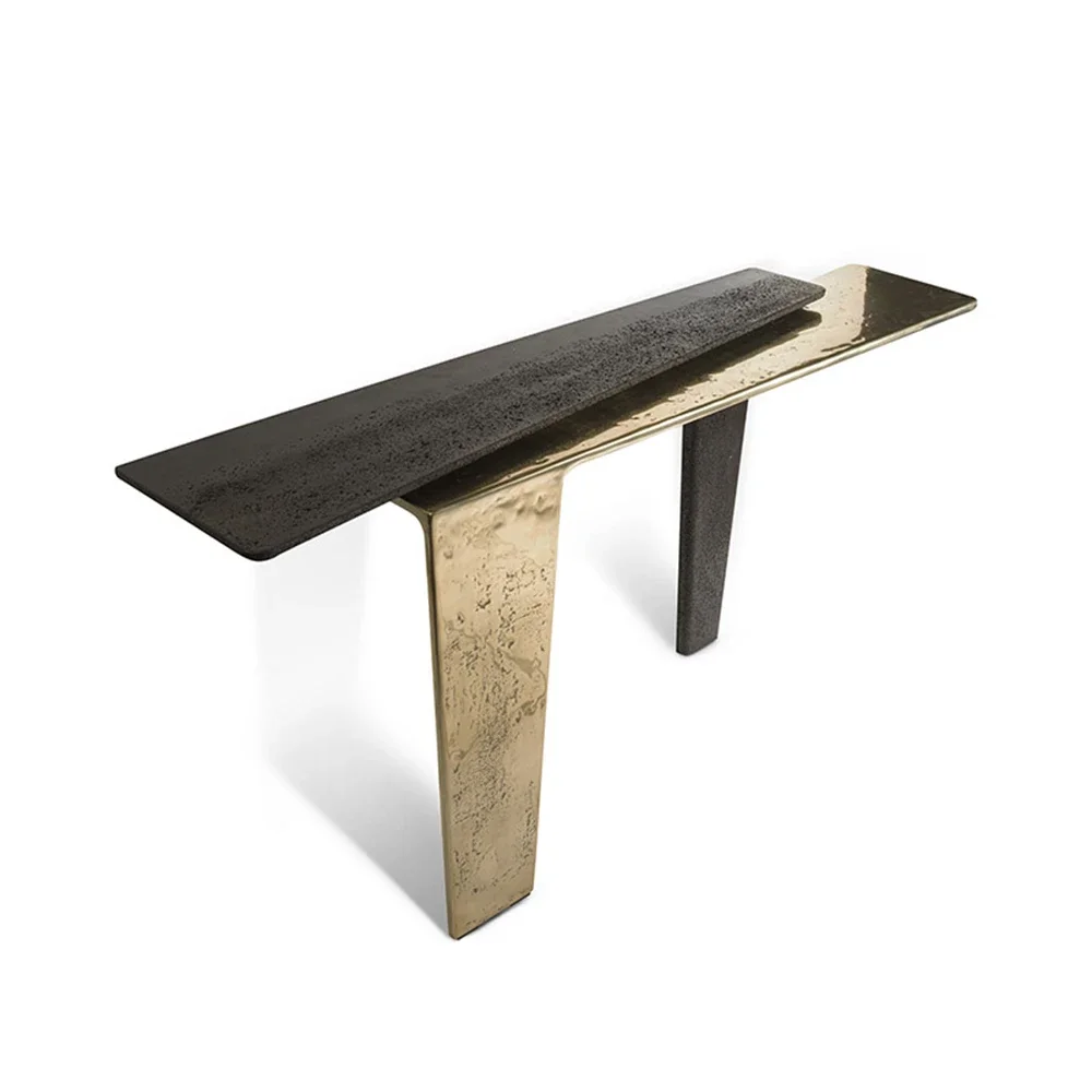 

For Italian Luxury Stainless Steel Modern Design Porch Living Room Decorative Rack Home Furniture