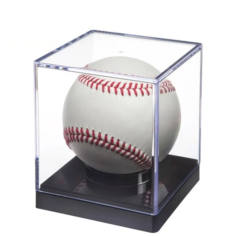 Baseball-specific transparent display box/ball box