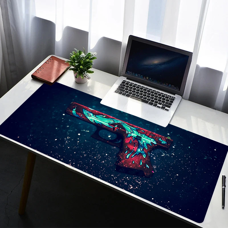 

Mouse Pad Laptop Non Slip Extended Desktop Mouse Mat PC Rubber Cartoon C-counter Strike Keyboard Pad Gaming Accessories Mousepad