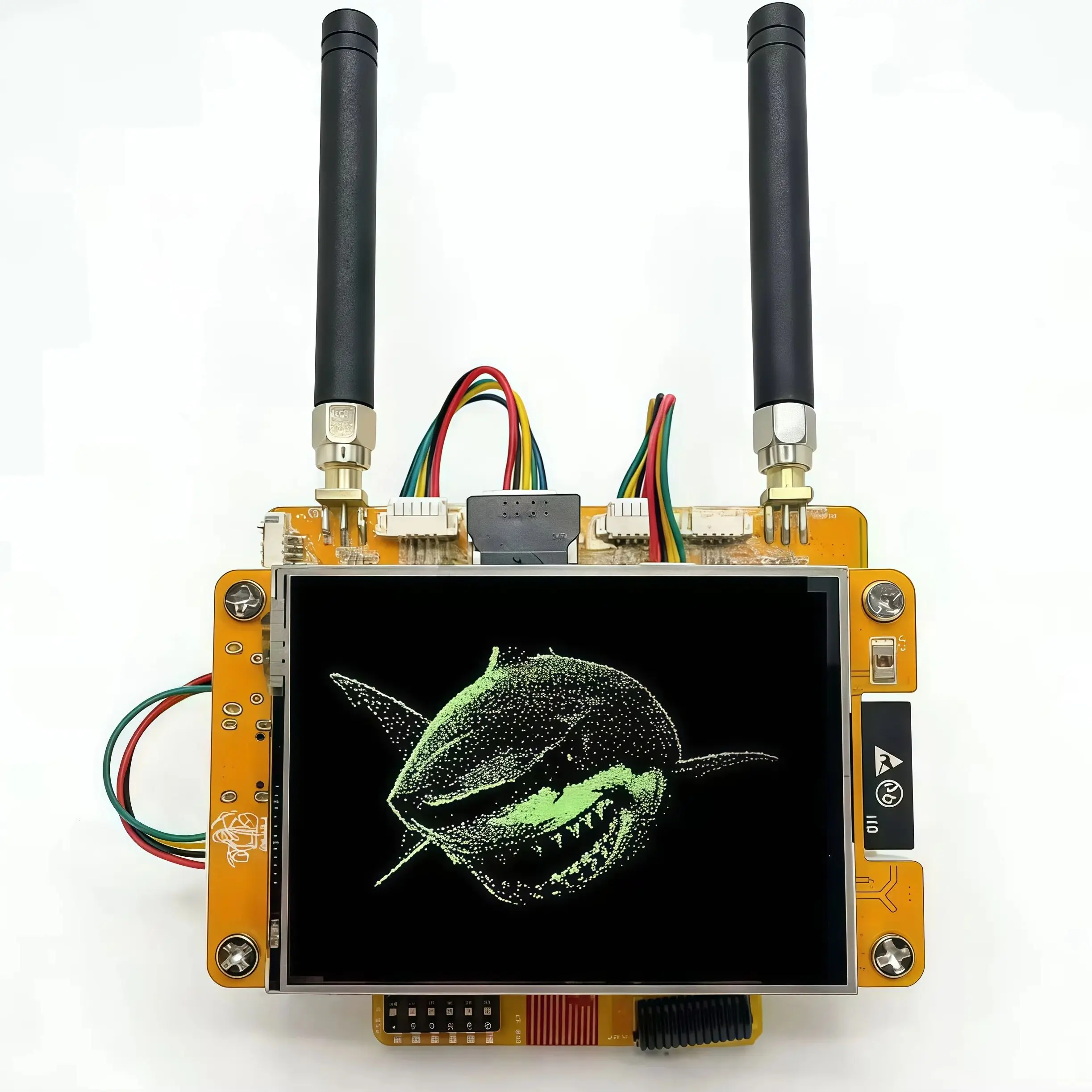 Moduł RF NM-RF-Hat Companion Hat Multi-Band RF dla CYD Bruce ESP32-2432S028 TX/RX 433M nRF24 PN532 CC1101 IR OOK z funkcją zarządzania energią i gniazdem TF. — 2