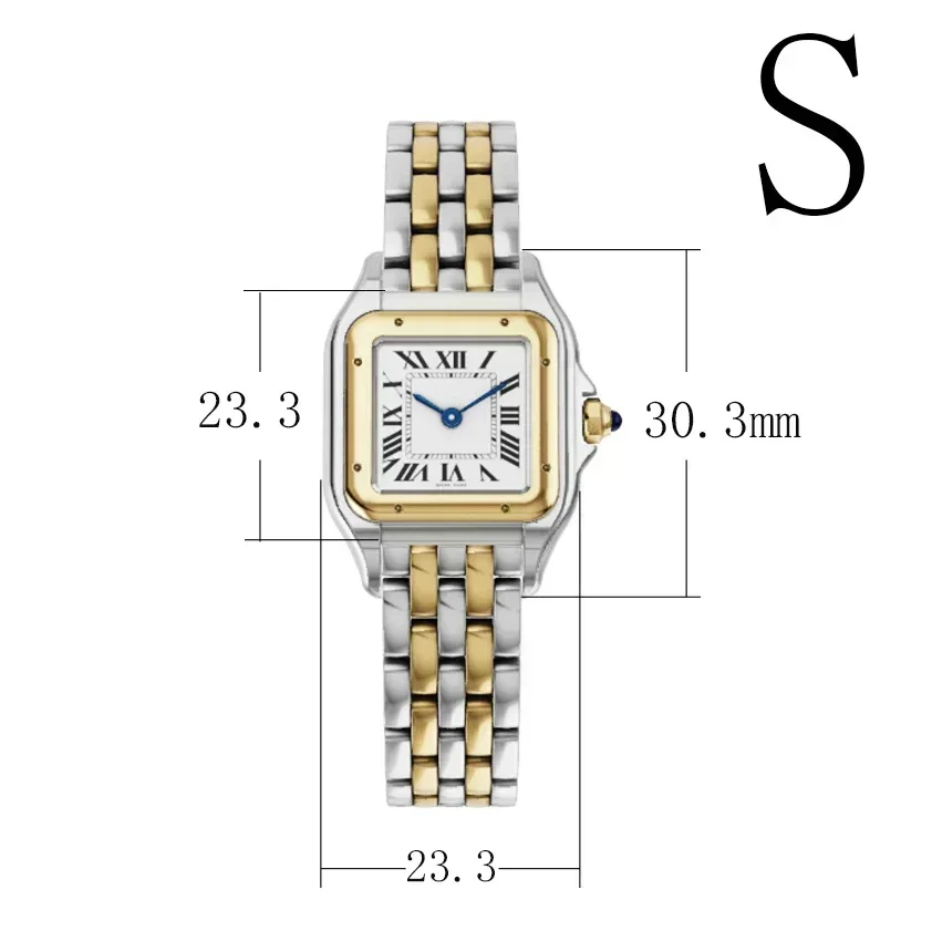 Tank series Rectangular Watches for Lady GUANQIN Womens Watch Barrel Type Quartz Fashion Luxury Sports Waterproof Chronograph