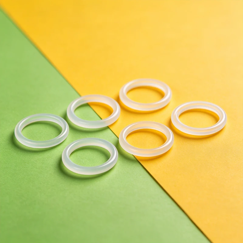 20PCS Silicone Rubber O-Ring VMQ CS1.8/2.65mm ID1.8-100mm Heat-Resistant Environmentally Friendly Gasket for Industrial Use