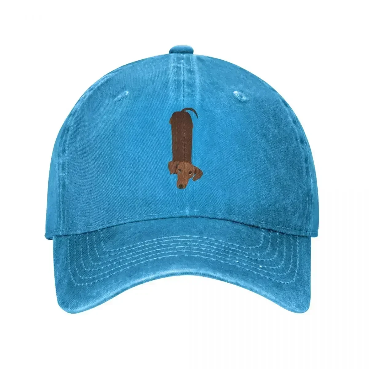 New I Love My Wiener Dog Dachshund Men Women Baseball Cap Distressed Washed Caps Hat Fashion Outdoor Activities Sun Cap