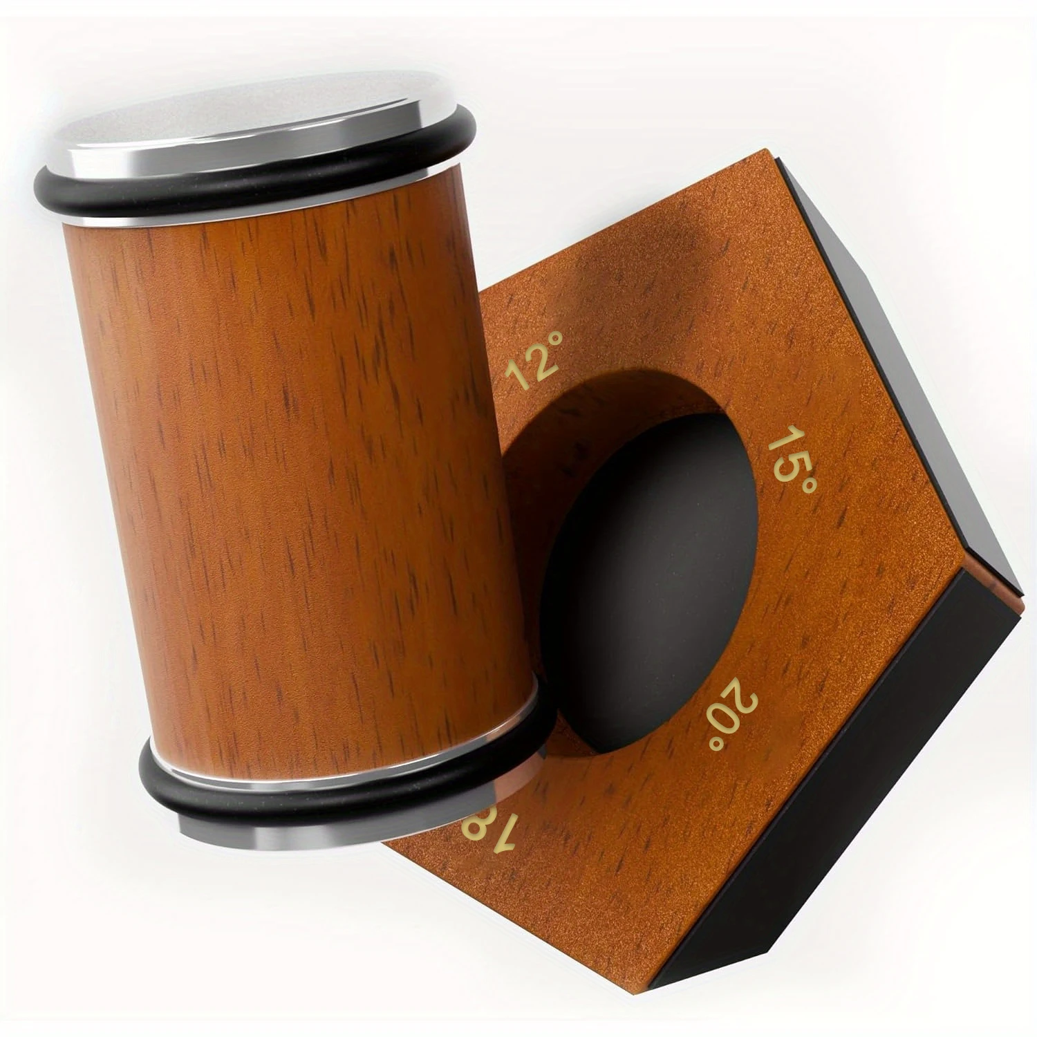 Aiguiseur de couteaux à 5 angles 12/15/18/20/22 °   Aiguiseurs de couteaux à base magnétique, accessoire en bois, grain diamanté 240-10000 #   Cuisine