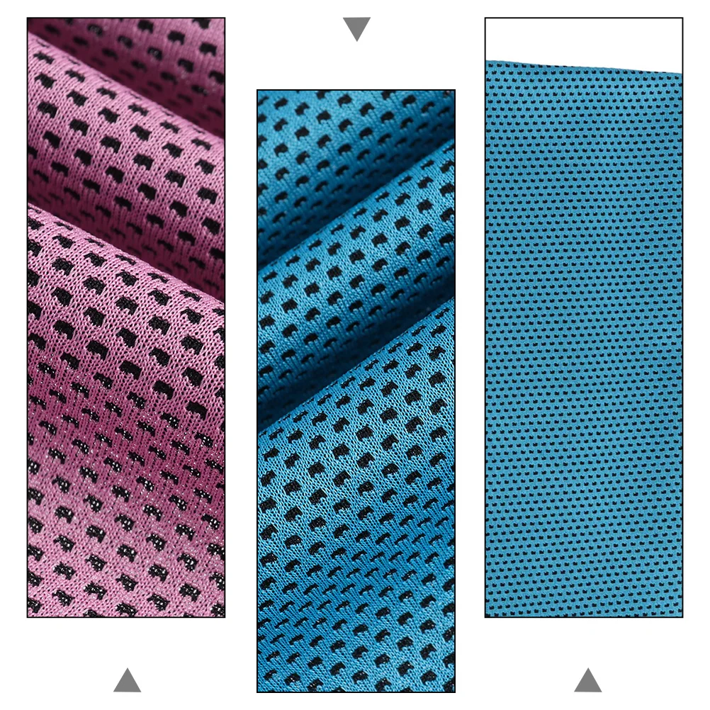 

3pcs SportsCoolingTowel ColdChilly PortableCamping PolyesterEvaporateMesh SweatAbsorption YogaTravel Swimsport