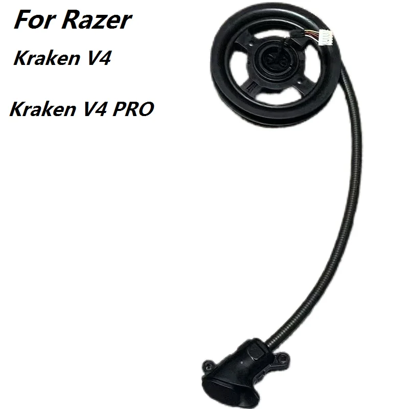 Microphone casque d'origine pour Razer Kraken V4/V4 PRO, pièce de rechange pour jeux d'écouteurs Microphone casque d'origine pour Razer Kraken V4/V4 PRO, pièce de rechange pour jeux d'écouteurs
