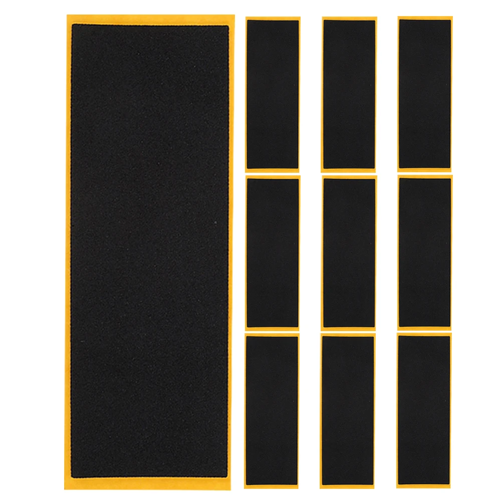 

10 Pcs Non Slip Foam Grip Tape for Fingerboards Skateboard Accessories Enhanced Antislip Performance Soft Pad Silicone