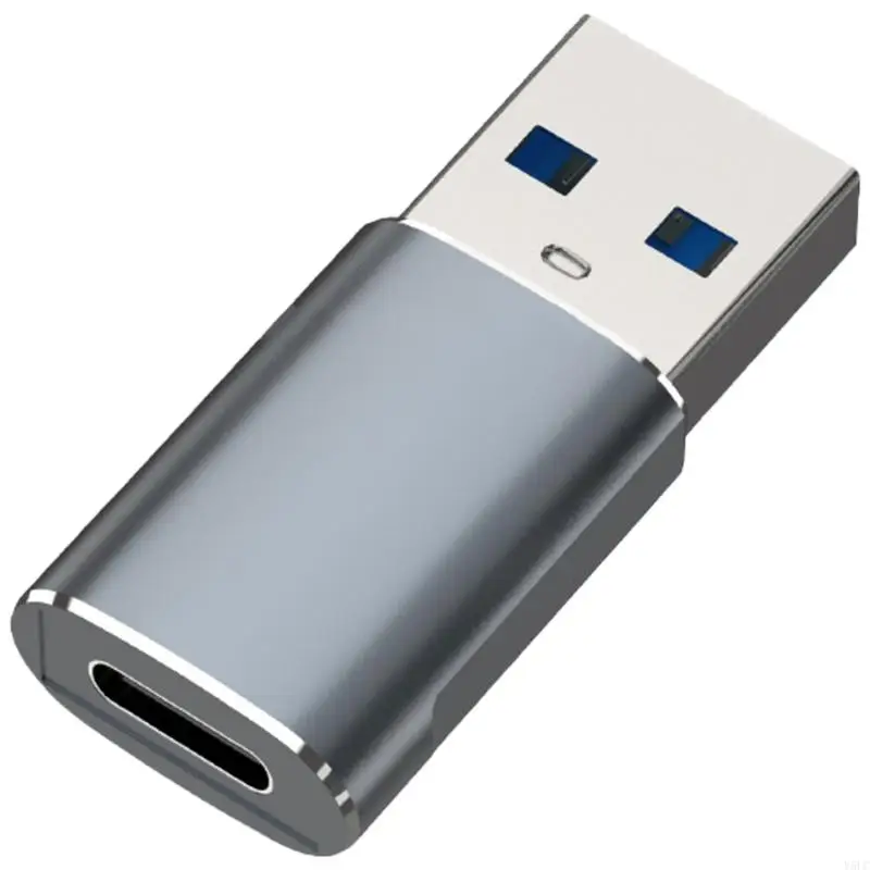 Y5LC Adaptador convertidor carga portátil tipo USB macho para viajes