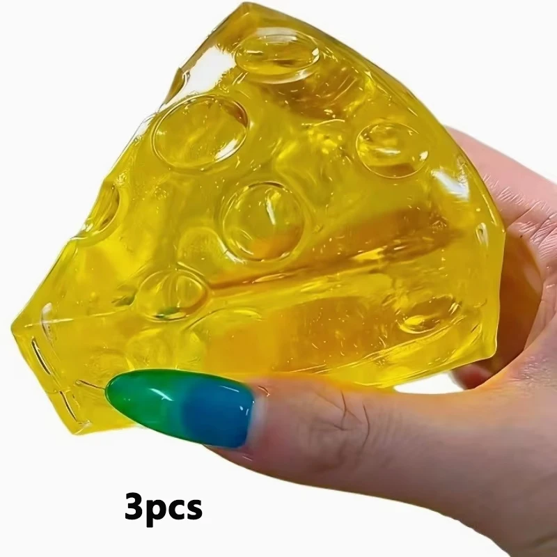 1/2/3/5 Stück weiche Süßigkeiten, Honig- und Käse-Spielzeuge, superweiche Käse-Quetschspielzeuge, lustige Spielzeuge für Erwachsene, zur Stressbewältigung und als sensorisches Spielzeug. – Detail 3