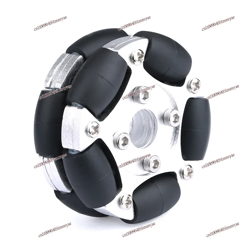 

Wheel Omnidirectional 58mm Metal Omnidirectional Wheel omni Robot ROS Platform Omnidirectional Movement