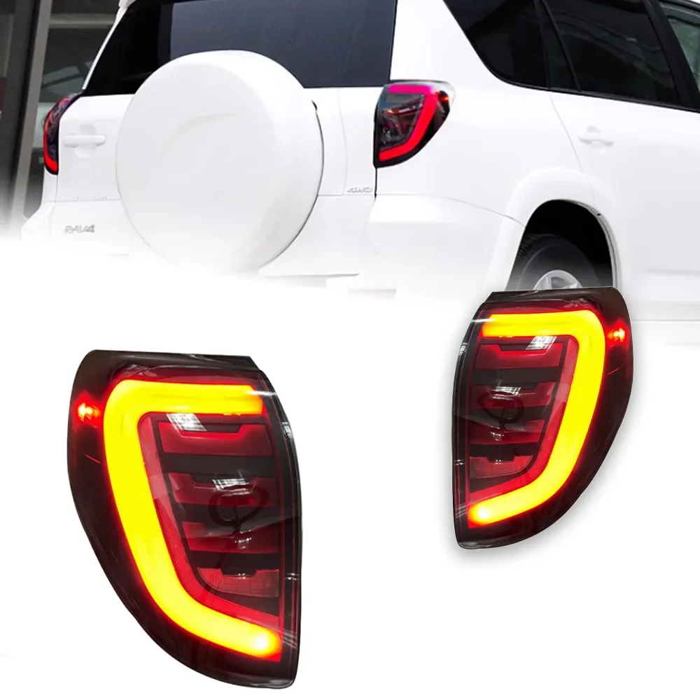 

Автомобильные фары для Toyota RAV4, задние фары 2009-2012 RAV4, задний габаритный фонарь, индикатор drl, задние аксессуары