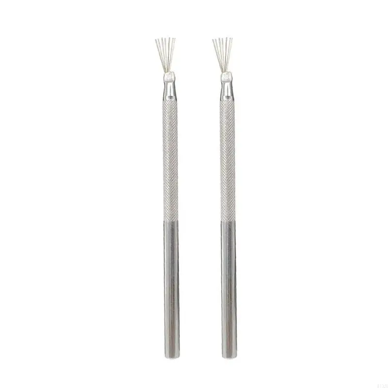 41XB 2pcs Clay Needle Tools for Sculpting Modeling Brush Art Supplies DIY Project
