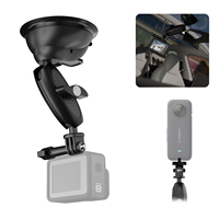360° adjustable suction cup mountcamera mount for car suitable for DJI/Insta360 and other action cameras