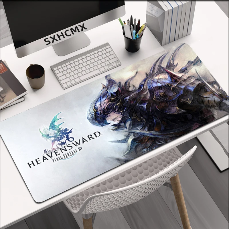 Large Desk Mat Final Fantasy Mouse Pad Gamer Mousepad XXL Keyboard Pad Desk Mats Office Carpet Soft Computer Desktop Mouse Pad