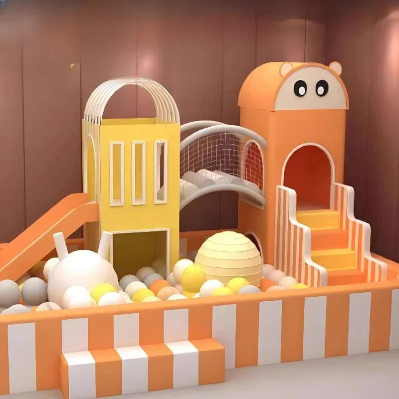 Hot Sales Indoor Naughty Fort Children's Playground Equipment