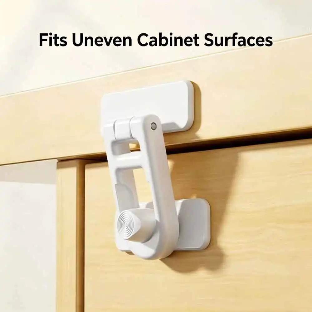 vvocciProtection Useful Cabinet Multifunction Kids Security Drawer Lock Refrigerator Door Latch Durable Plastic Baby Safety Lock