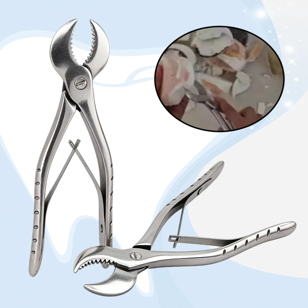 

Heavy Duty Stainless Steel Dental Plaster Scissors for Gypsum Model Trimming Reusable Lab Instrument