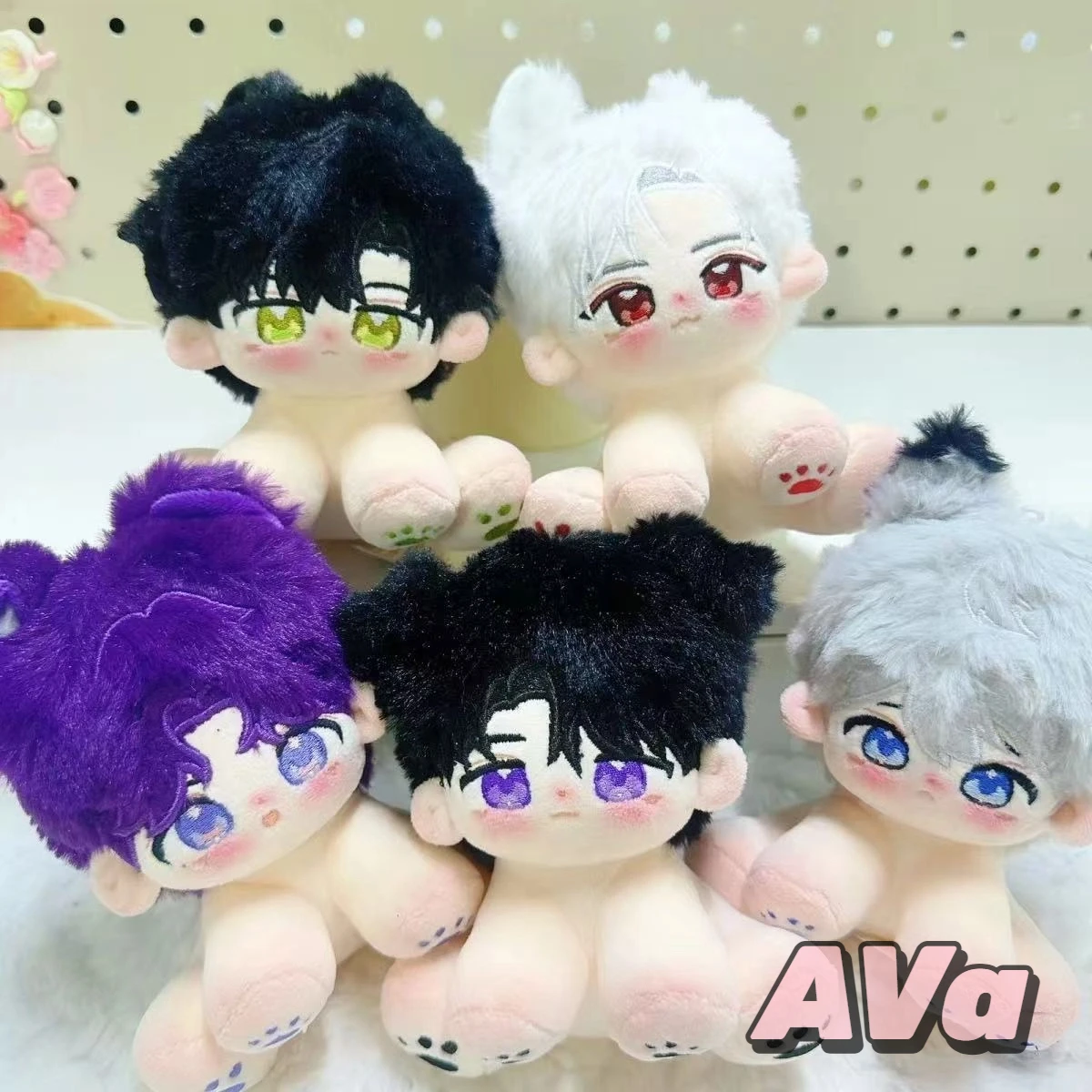

Game Love and Deepspace 15cm Doll Sitting Anime Plush Doll Body Dress Up Clothes Plushies Stuffed Toys Figures Birthday Gift