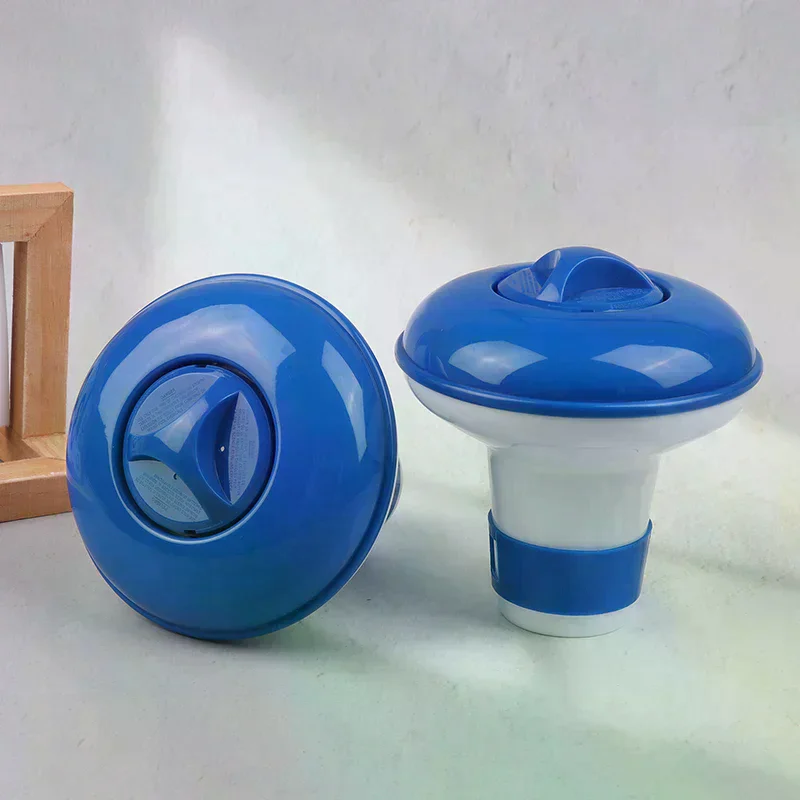 Effortless Pool Maintenance! Floating Chlorine Tablet Dispenser, Auto Hot Tub Cleaner & Outdoor Pool Tool