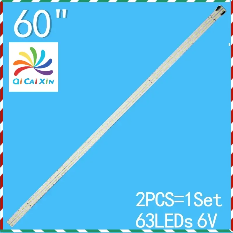 LED TV backlight strip 63 lamp For 60UH7700 60UH6150 60UH6090 60