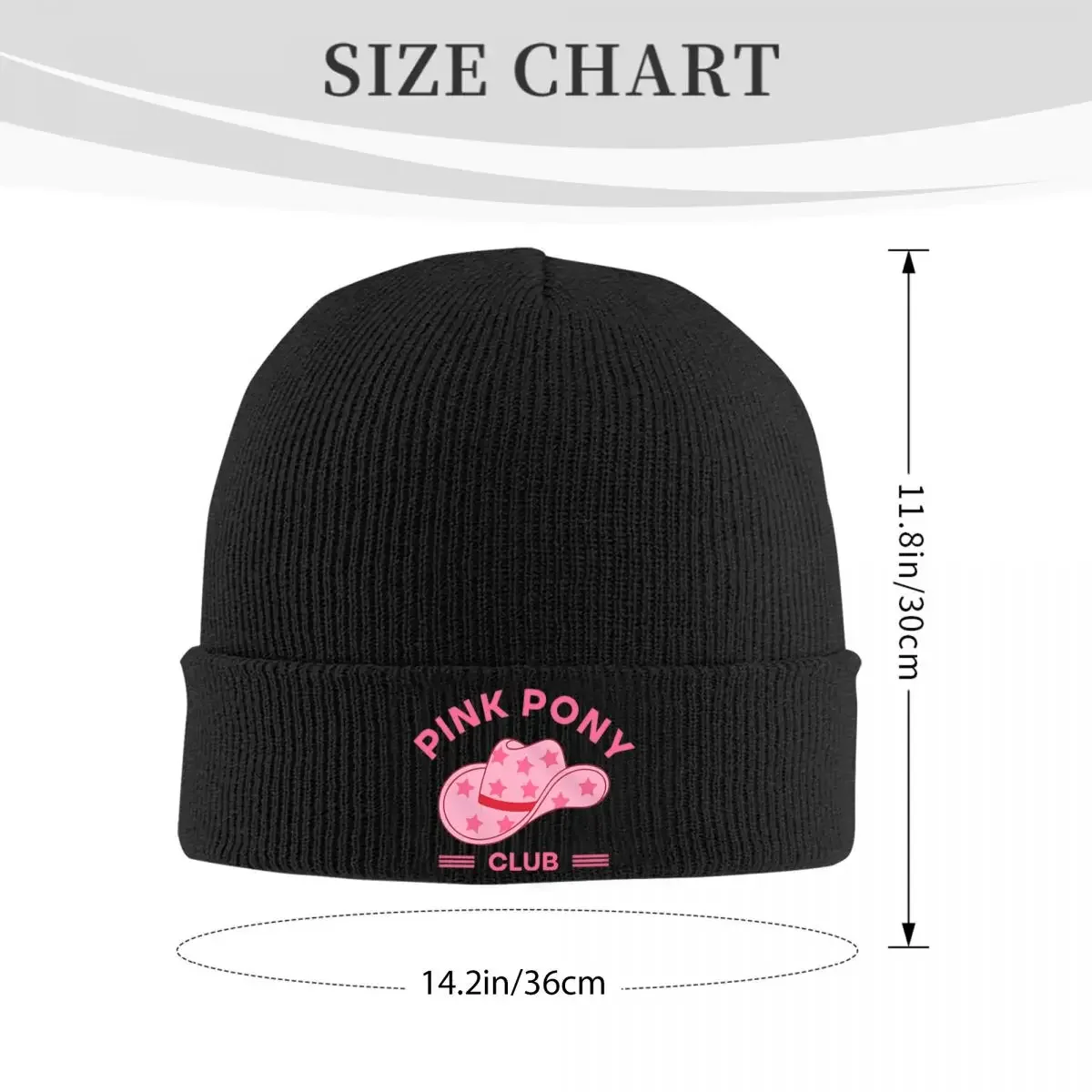 Pink Pony Club Chappell Roan Knit Hat Beanie Autumn Winter Hat Warm Casual 2024 Midwest Princess Tour Cap Men Women