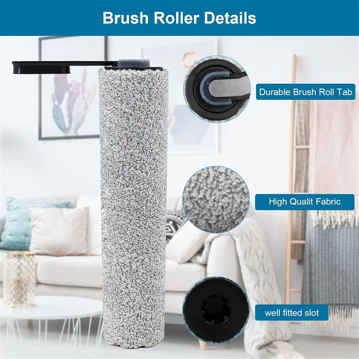 ملحقات المكنسة الكهربائية استبدال فرشاة البكرات والمرشحات للأرضية ONE S5/Floor One