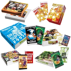 Conjunto Completo Dragon Ball Cards Coleção Anime Japonês Cartões Son Goku Bronzing SP SSR Gold Edição de Colecionador Cartões de Personagem