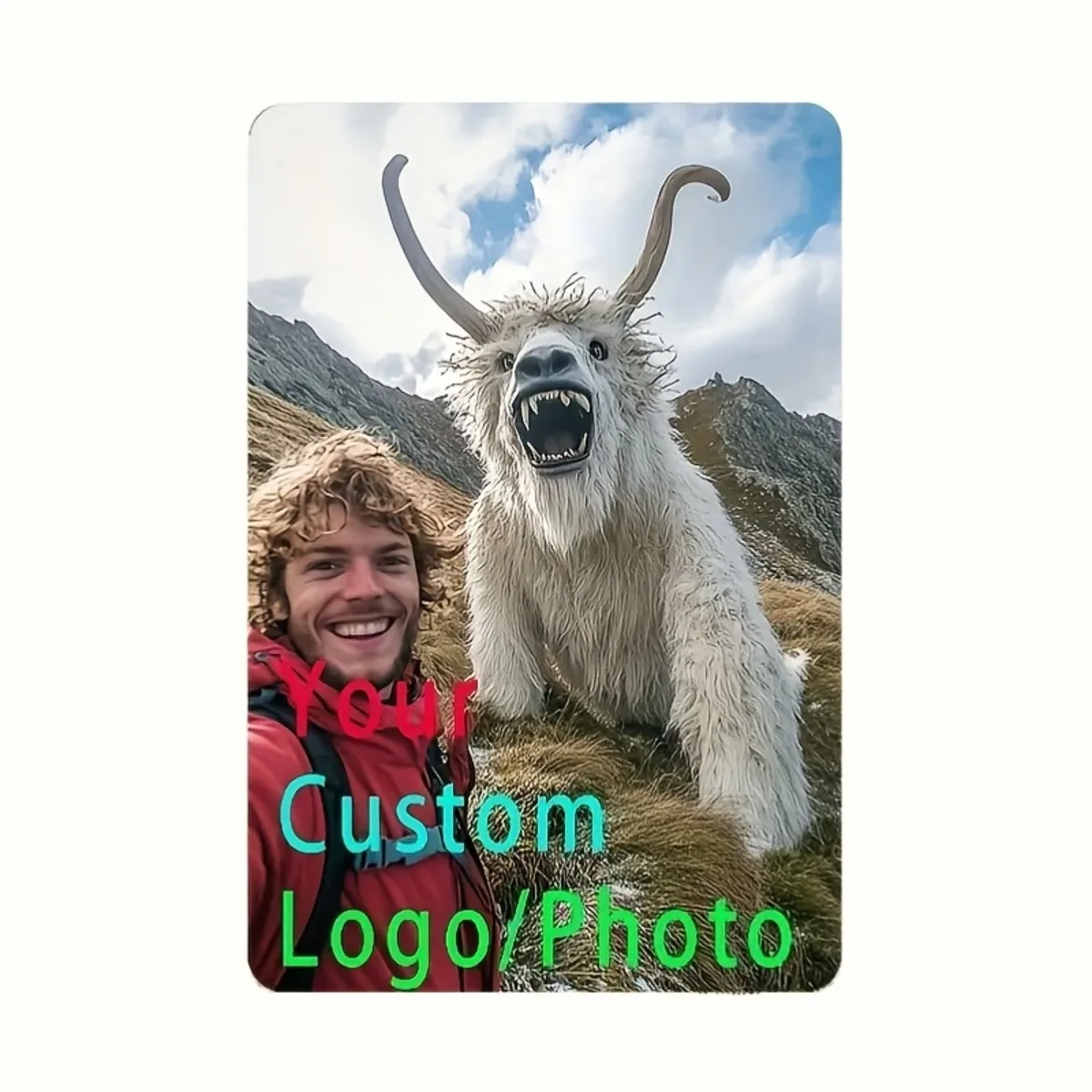 

8x12" Waterproof Fade-Resistant Metal Plaque - Custom Photo/Logo Vintage Aluminum Wall Art for Home Cafe Indoor Outdoor Use