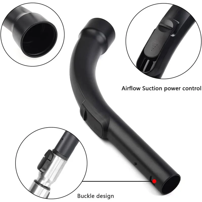 Pegangan populer untuk Miele Vacuum Cleaner suku cadang pengganti menangani tabung Diameter 35 mm / 47 mm