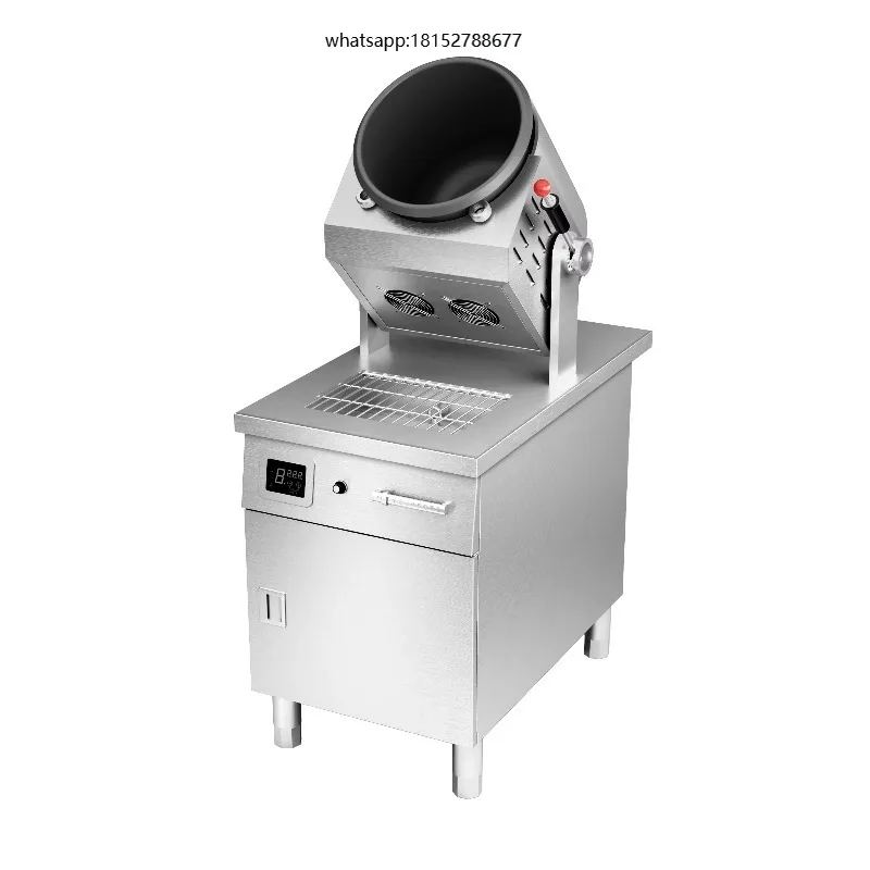 Gas Automatic Cooking Robot 110V 220V Kitchen Cooking Machine Equipment 360° Stir Fried Cooking Wok Machine