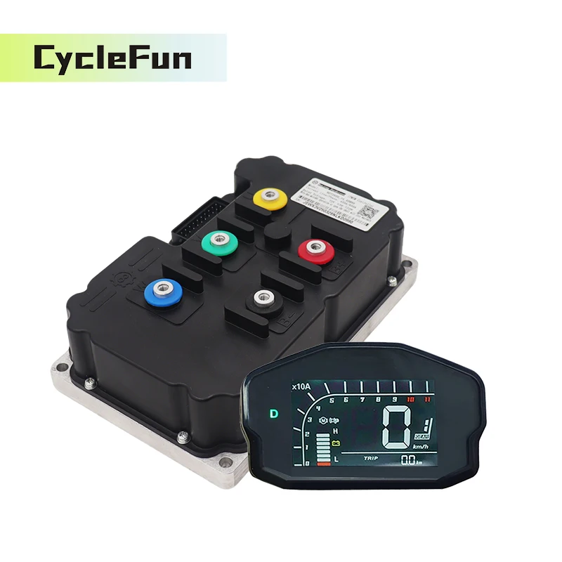 

FarDriver ND96850 96V DC 450A Controller With Bluetooth And DKD Display For Electric Motorcycles Dirt Bike Scooter Accessories