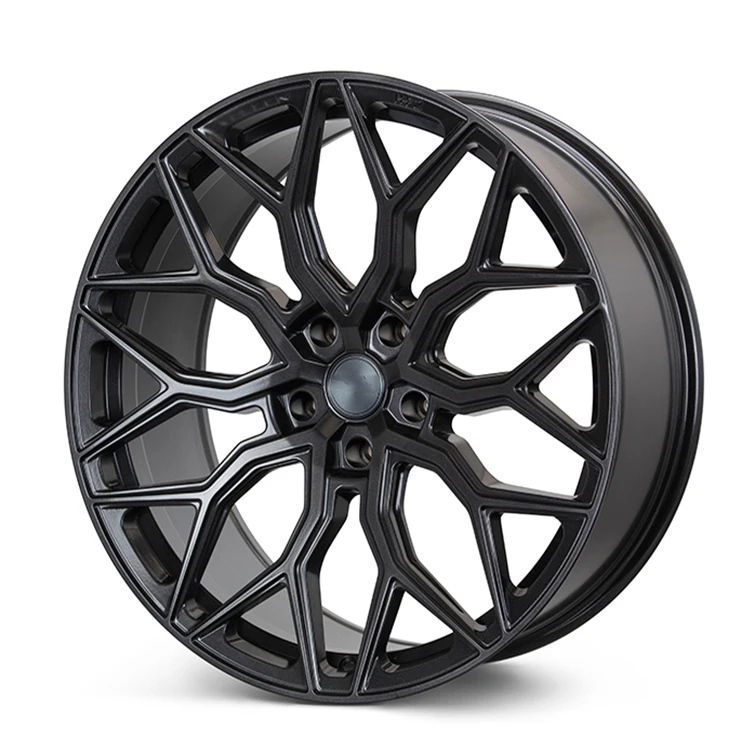 HF-2 Custom Forged 1 Piece Monoblock Wheel All Size Black Machined 18 inch 5x4.5 Muti Spoke Design Forged Alloy Wheel Rhine Whee