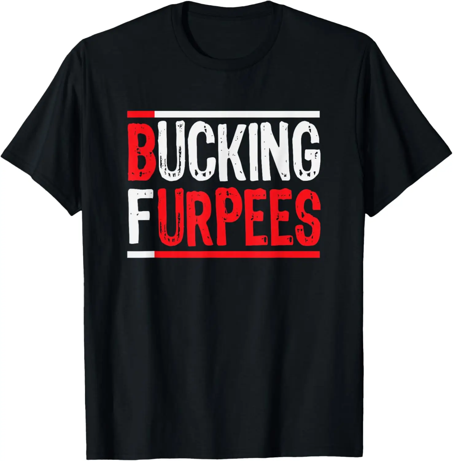 Bucking Furpees Burpees Workout Enthusiast Christmas Gift T-Shirt