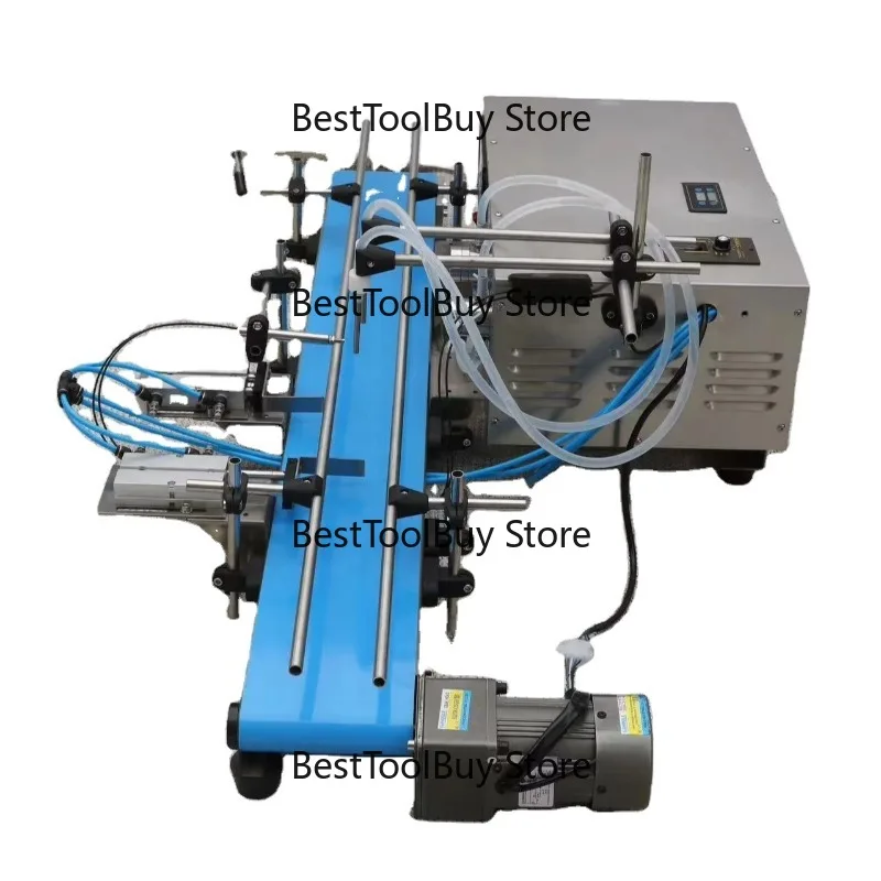 

High Precision Automatic 4-Head Moving Pump Filling Machine Premium Tabletop Filling Equipment