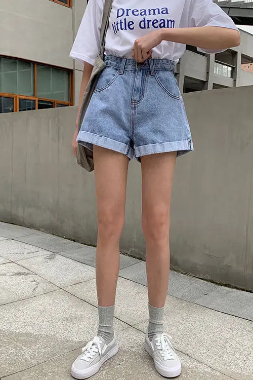 

Шорты женские с высокой талией плиссированные трапециевидные офисные женские шикарные с поясом классические элегантные пуговицы весна-лето женская одежда темперамент