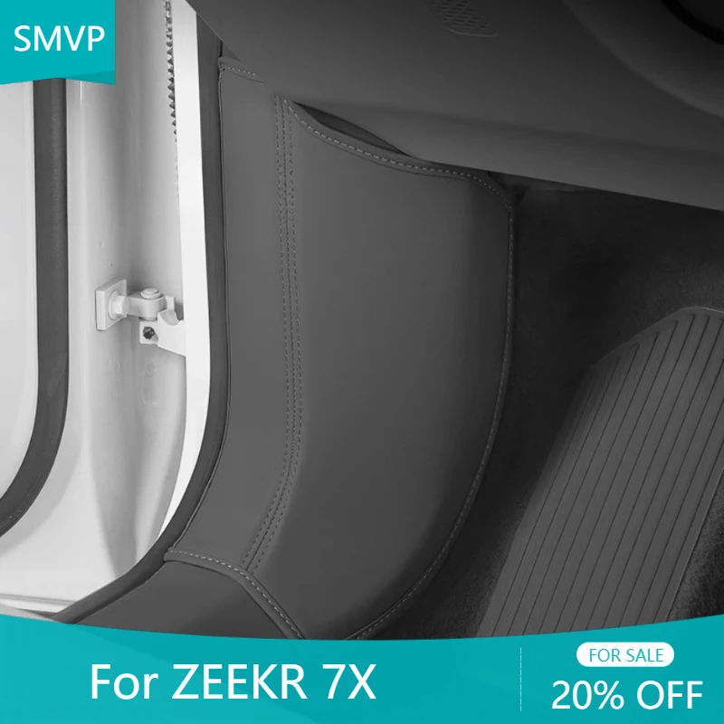 Driver Copilot Seat Side Anti-kick Protective Pad Mat Anti Scratched Covers Interior Modified Accessories For ZEEKR 7X