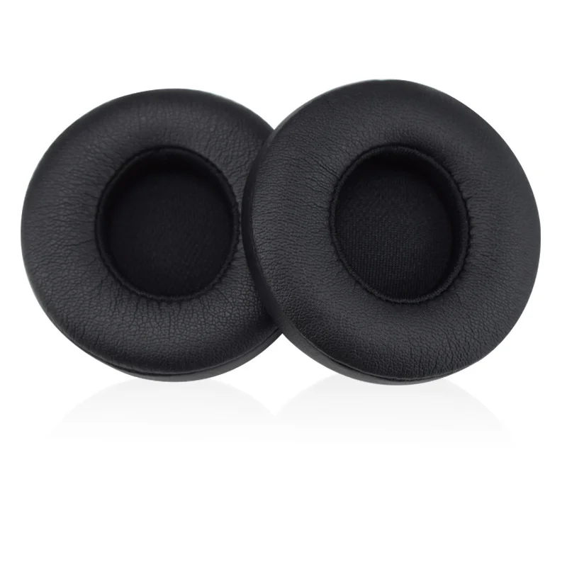 Replacement Ear Cushion Earpads For Solo 2 3 Wireless Ear Pads Earbuds For Beats Solo3 Wireless Headphone Earpads Black printing