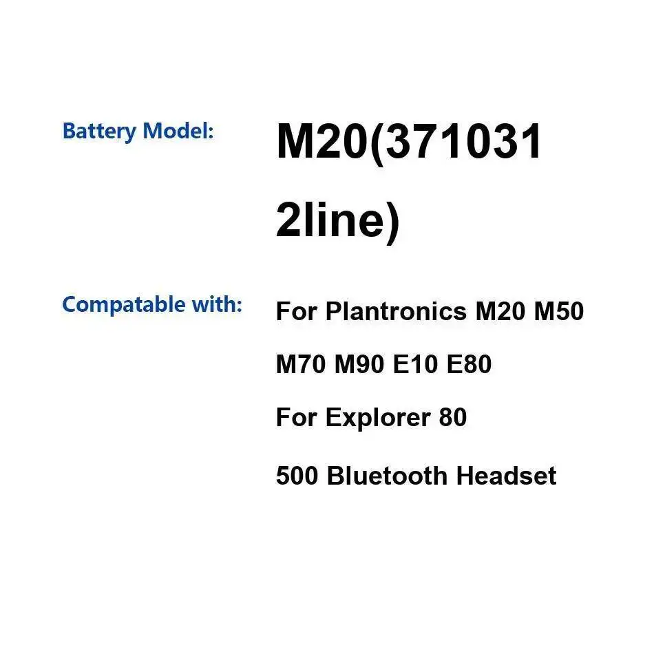 ΠΡΡΡΡΠ°Ρ Π·Π°ΡΡΠ΄ΠΊΠ°, 90 ΠΌΠΡ, Π°ΠΊΠΊΡΠΌΡΠ»ΡΡΠΎΡ Π΄Π»Ρ Π½Π°ΡΡΠ½ΠΈΠΊΠΎΠ² Plantronics Explorer M20 M50 M70 M90 E10 E80 80 500 371031 2 Π»ΠΈΠ½ΠΈΠΈ ΠΡΡΡΡΠ°Ρ Π·Π°ΡΡΠ΄ΠΊΠ°, 90 ΠΌΠΡ, Π°ΠΊΠΊΡΠΌΡΠ»ΡΡΠΎΡ Π΄Π»Ρ Π½Π°ΡΡΠ½ΠΈΠΊΠΎΠ² Plantronics Explorer M20 M50 M70 M90 E10 E80 80 500 371031 2 Π»ΠΈΠ½ΠΈΠΈ