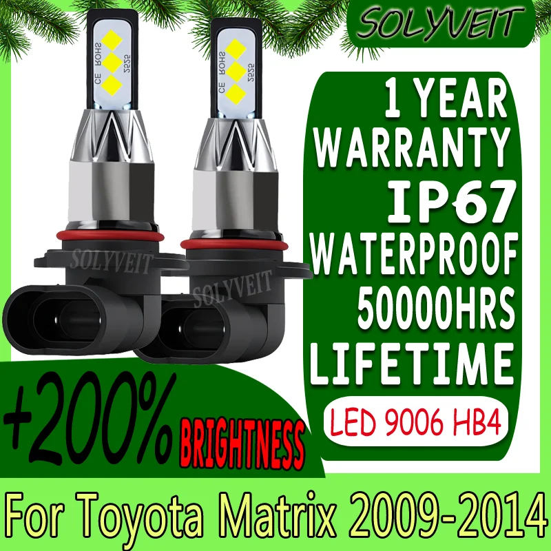 

High-Luminance detect road conditions in advance Save Time 9006 LED Low Beam For Toyota Matrix 2009 2010 2011 2012 2013 2014
