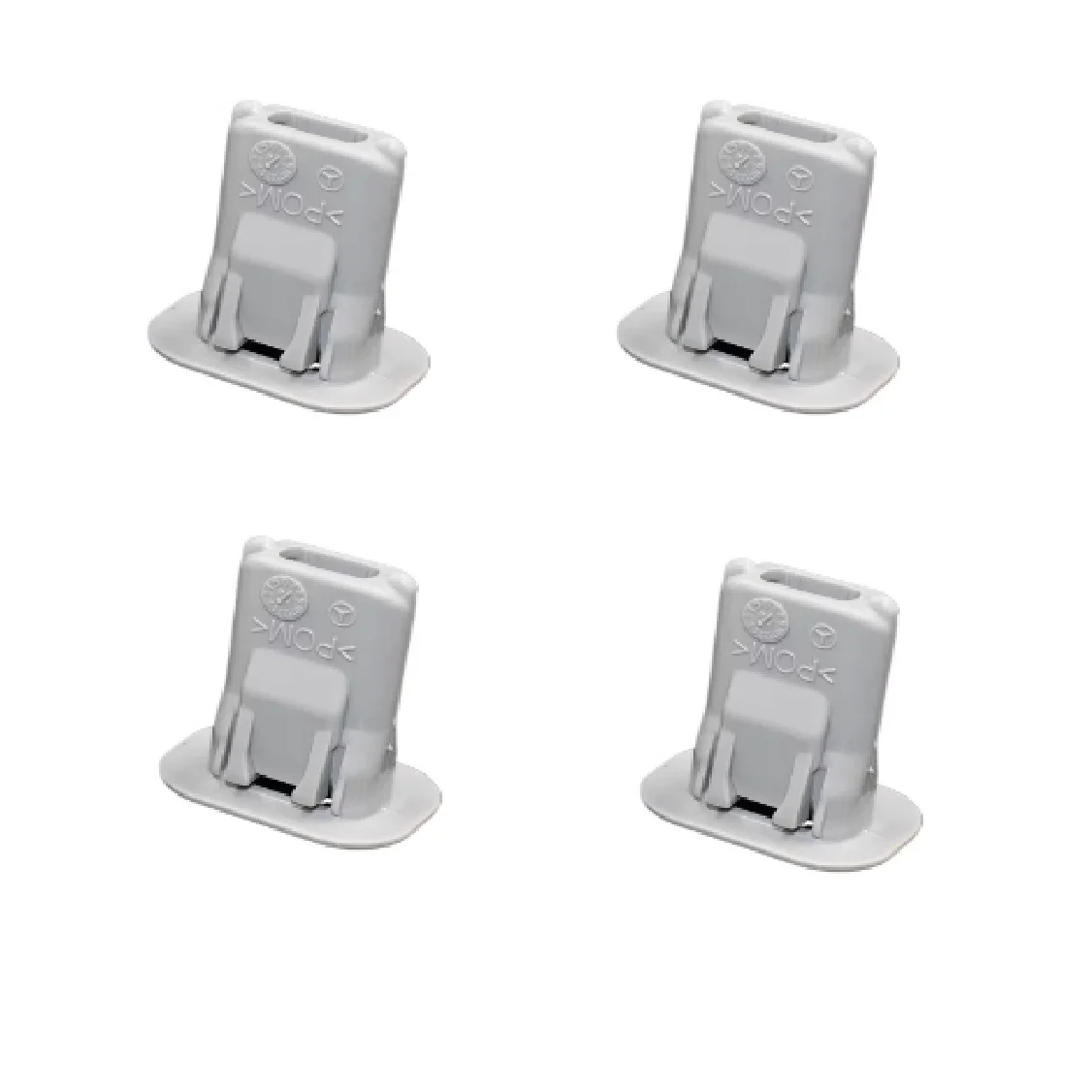 

4pcs Buckles for Mercedes Benz E-Class E300 E260 Fastener Clips Rear Seat Clamp Cushion Pad Back Fixed