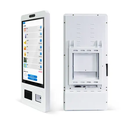 لوحة القائمة الرقمية مطعم شاشة تعمل باللمس آلة طلب الطعام الطلب الذاتي كشك نافذة المطعم