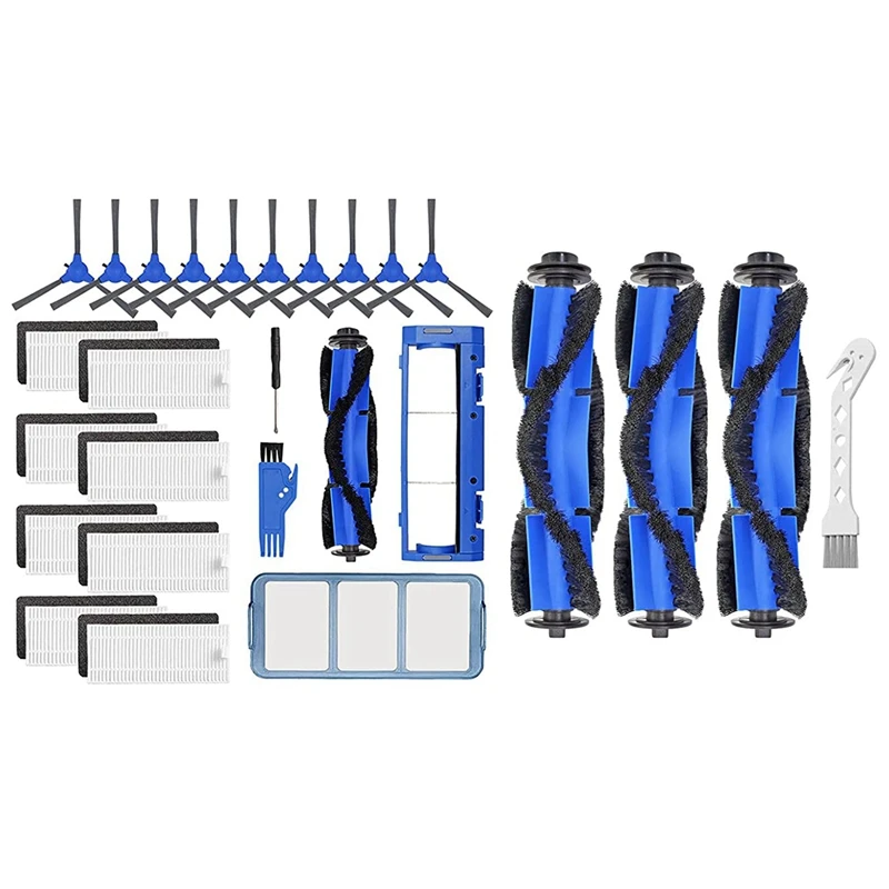 ชิ้นส่วนอะไหล่ที่ใช้ได้กับ eufy robovac 11S, 15C, 30, 30C, 12, 35C ตัวกรองเครื่องดูดฝุ่น
