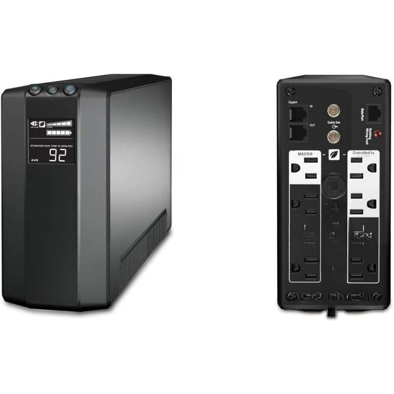 Back-UPS Pro، 700VA/420W، Tower، 120V، 6X NEMA 5-15R منافذ، AVR، LCD، بطارية قابلة للاستخدام