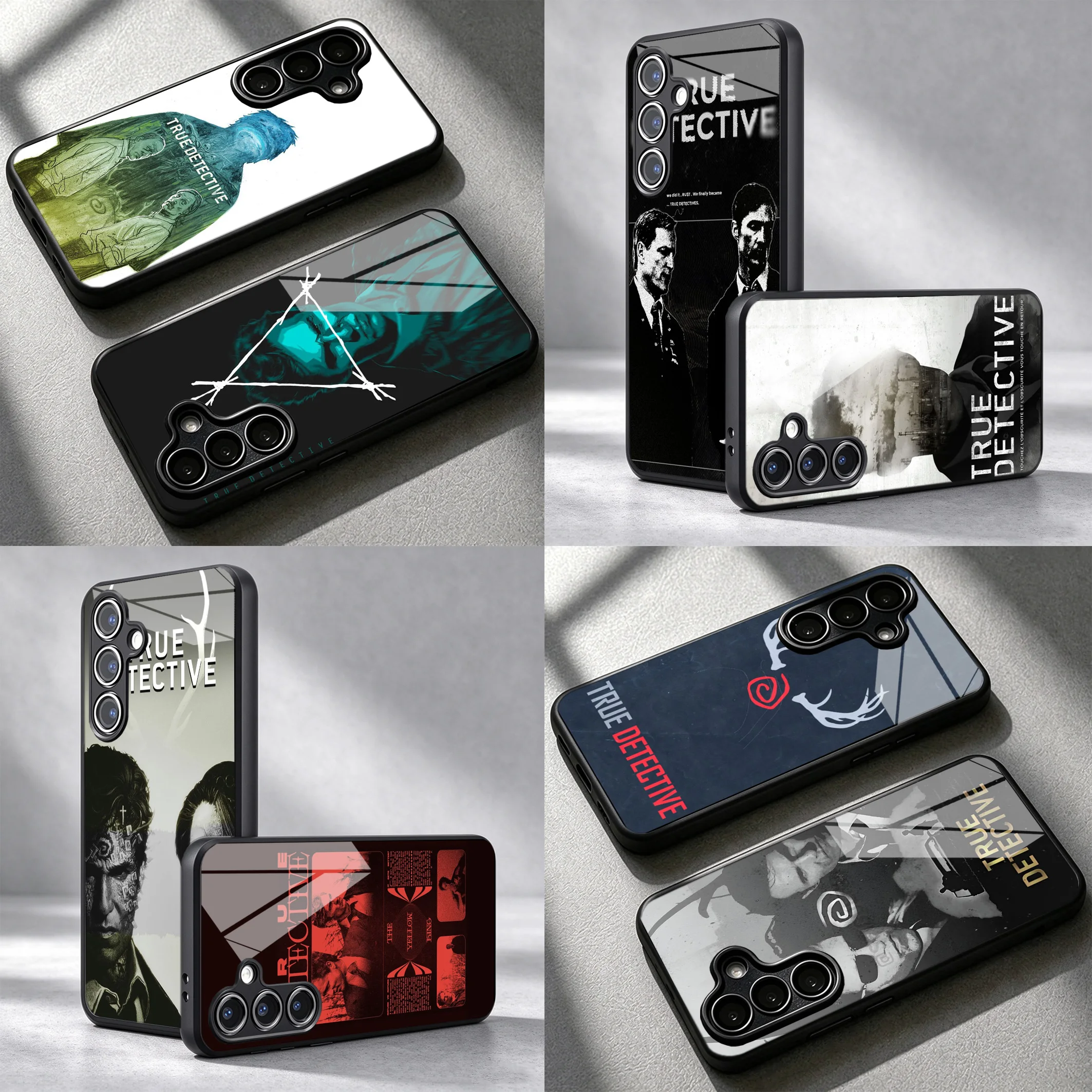 T-Tear-Resistant Detective Phone Case For Samsung A54 A53 A52S A34 A33 A32 A24 A23 A22 A14 A13 A04S A03S M54 M53 M52 M34 M62 A02
