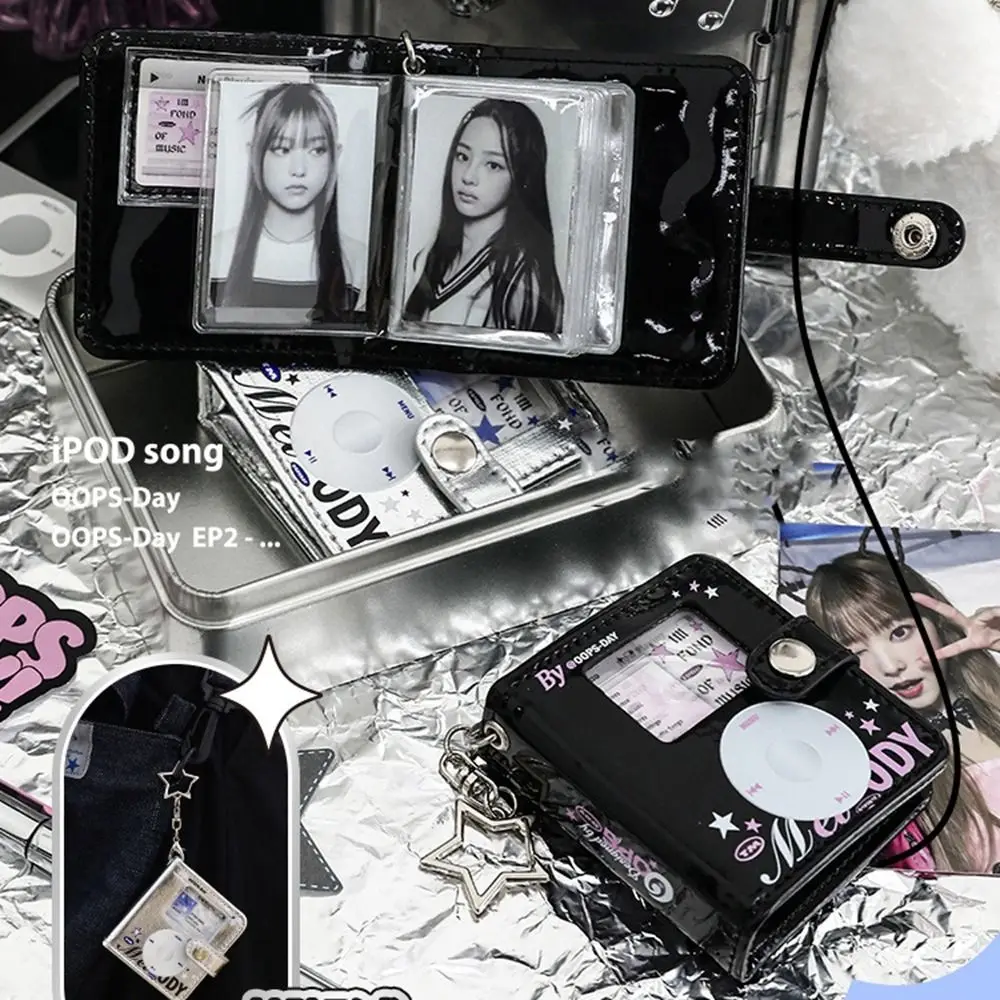 Inner Page 2 Inch Photo Album Album Cover Photo Storage Photo Album Binder Photo Card Holder Cash Savings Binder Keychain