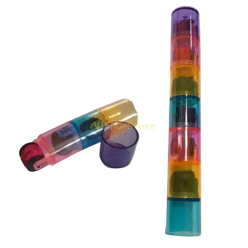 Grappig speelgoeddagboek 3 secties/6 secties rollende afdichting kleurrijke inkt pad postzegelgereedschappen verkoop