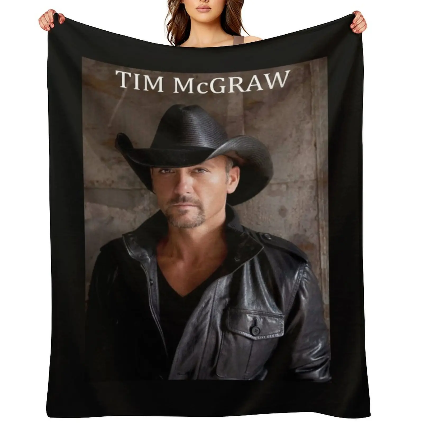 

TIM McGRAW Throw Blanket Plush Large Loose Blankets